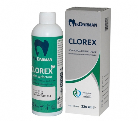 محلول کلروهگزیدین 2% Clorex 220ml - نیک درمان آسیا