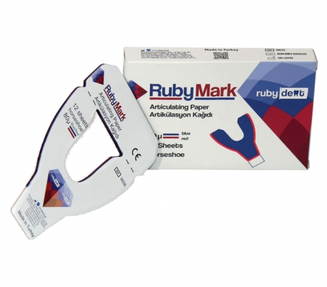 Incidental - 80 micron RubyMark Articulating Paper Horseshoe