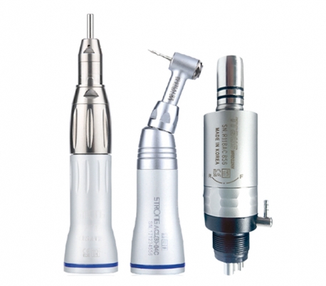 Saeshin - Contra-angle + Straight Handpiece + Airmotor Set