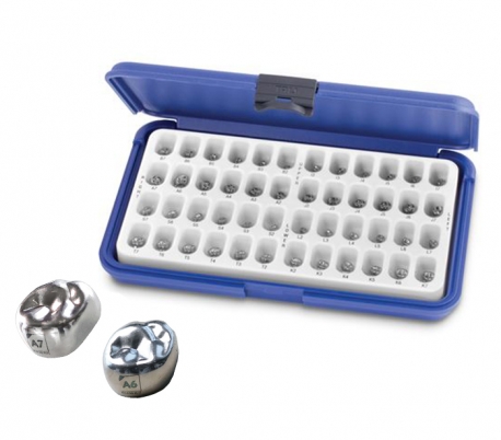 Acero Crowns - 3S Stainless Steel Crowns Kit 96