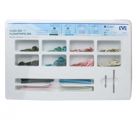 کیت دیسک پرداخت و نوار استریپ الماسه EVE - Flexi-Dia