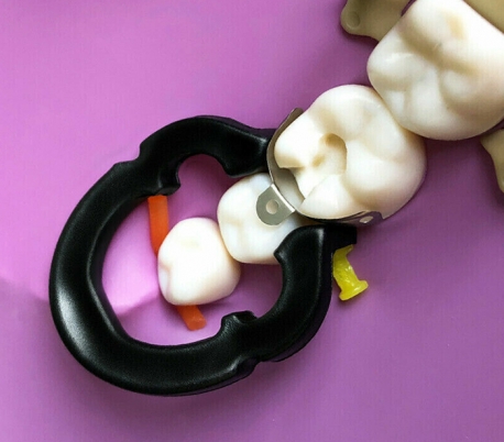 کیت نوار ماتریکس سکشنال سوراخ دار به همراه رینگ کربنی ZT Dental - F3
