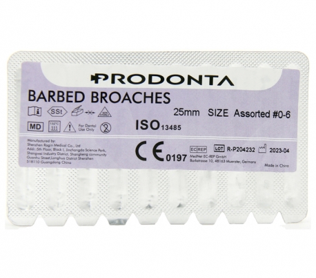 Rogin - Prodonta Barbed Broach 25mm