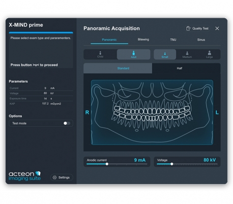 دستگاه رادیوگرافی پانورامیک (OPG) مدل Acteon - X-MIND prime 2D