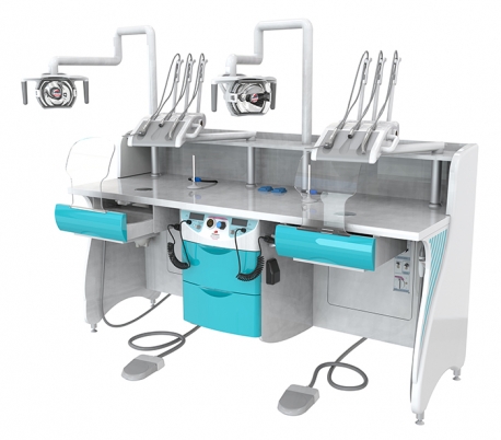 Dentus - Panorama2-H Dental Simulation Bench