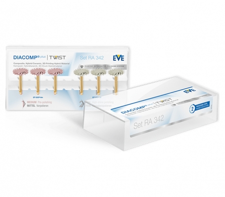 EVE - TWIST Polishing Discs for Composite