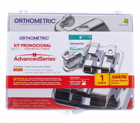 Orthometric - .022 Roth Advanced Series Bracket Promotional Kit