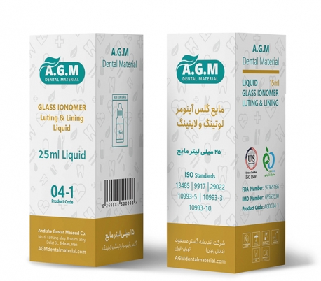 AGM - Luting Glass Ionomer Cement Liquid 25ml