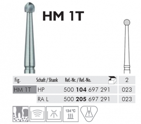 Meisinger - Surgical Round Burs - HP