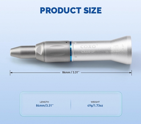 هندپیس مستقیم جراحی آب از خارج Coxo - Dentonic