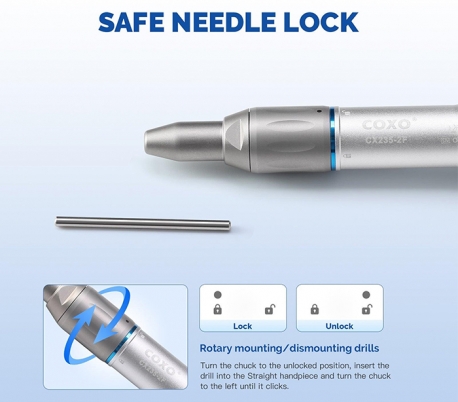 Coxo - 1:1 External Straight Handpiece