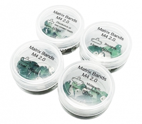 ZT Dental - Sectional Matrix Bands With Hole & PTFE Coated M4 2.0