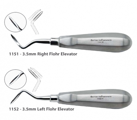 Fattah Teb - Root Elevator Student Set