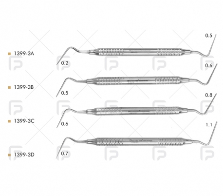 Fattah Teb - Heat Carrier Plugger with Hollow Handle Student  Set