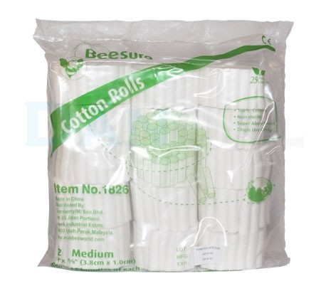 EcoBee - BeeSure Cotton Rolls