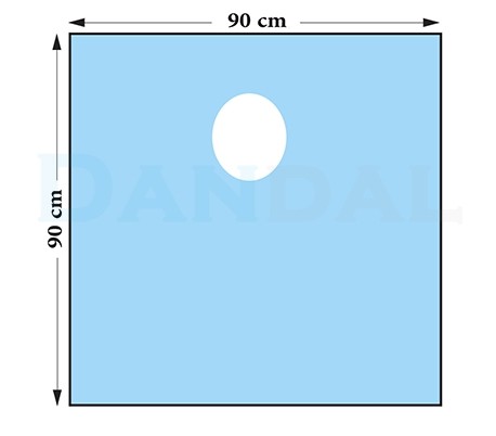 RTK - 90x90 Surgical Fenestrated Drape