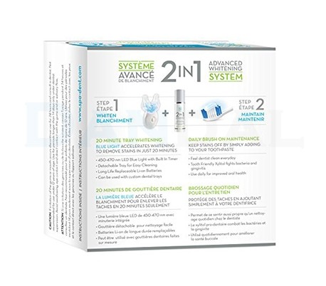 Spa Dent - 2in1 LED Home Whitening kit