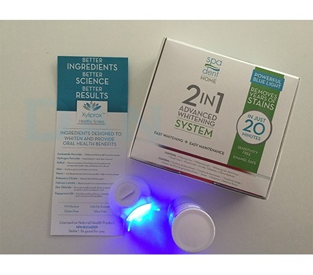 Spa Dent - 2in1 LED Home Whitening kit