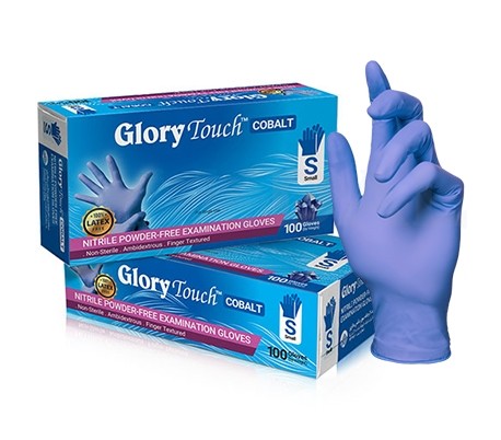 Supermax - Glory Touch Cobalt PF Examination Gloves