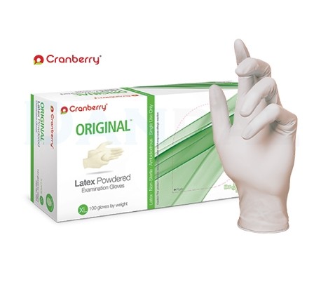 Cranberry - Original Latex Lightly Powdered Gloves