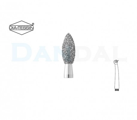 فرز الماسی مدل شعله شمعی پهن - DiaTessin