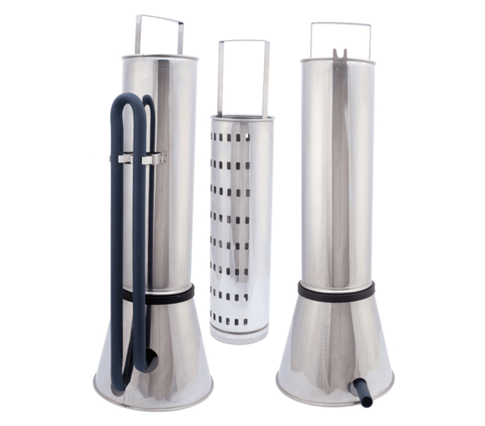 Automatic Pipette Rinsing Set (Steel)