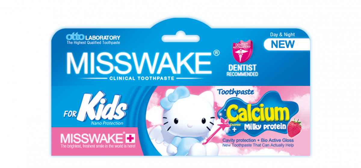 MissWake Kitty Toothpaste