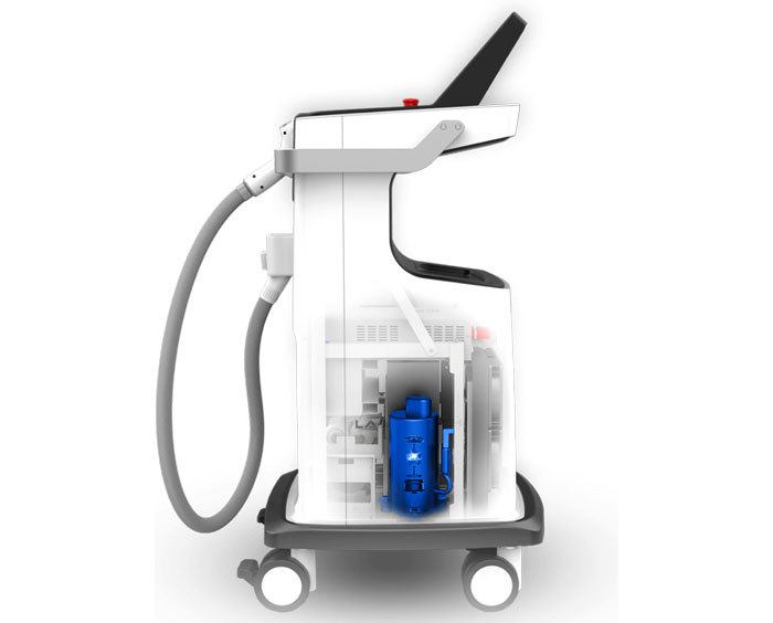 Wingderm - Alexandrite, Nd:YAG and Diode Laser Model Lasermach