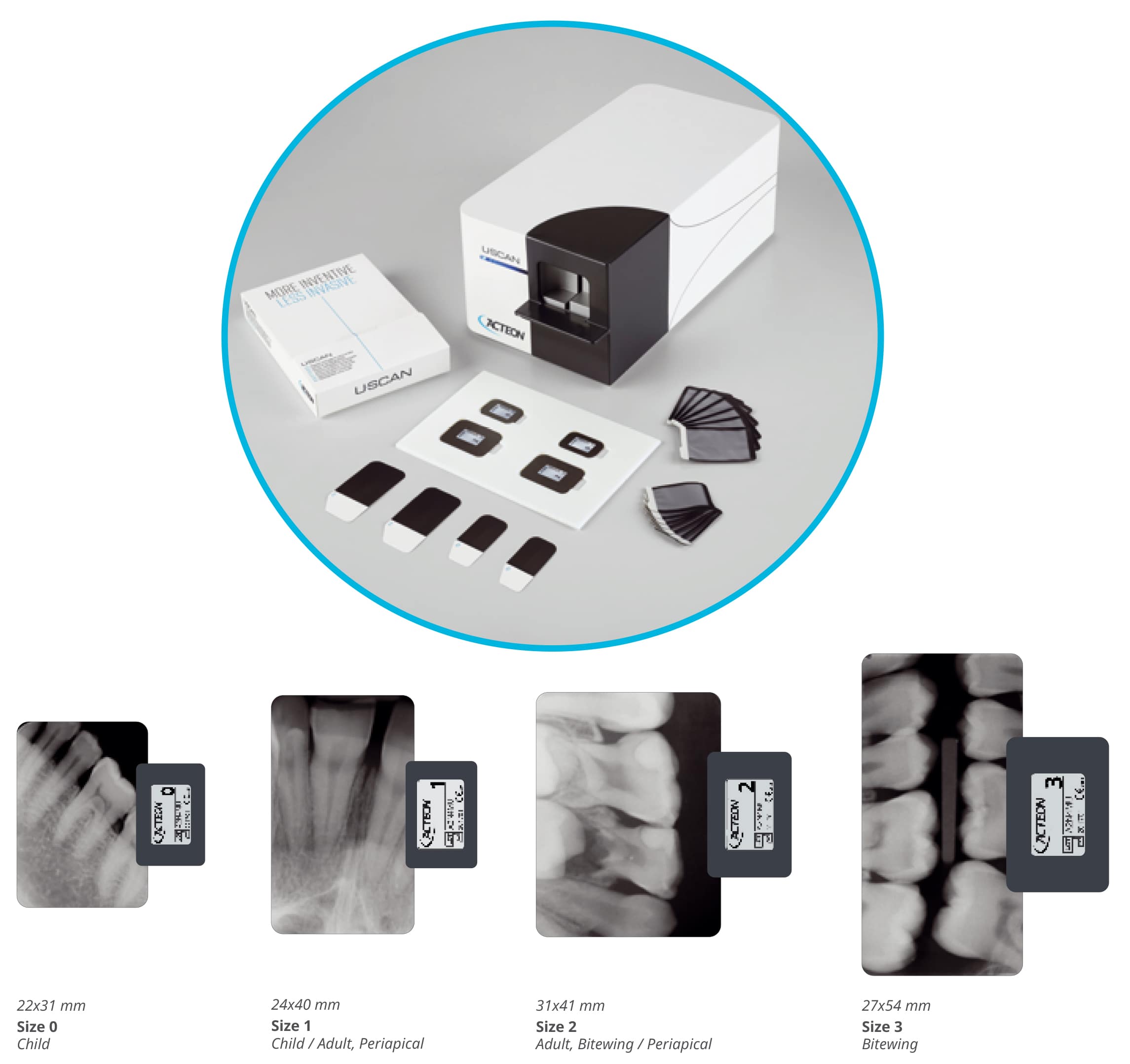 u-scan sensor plates acteon