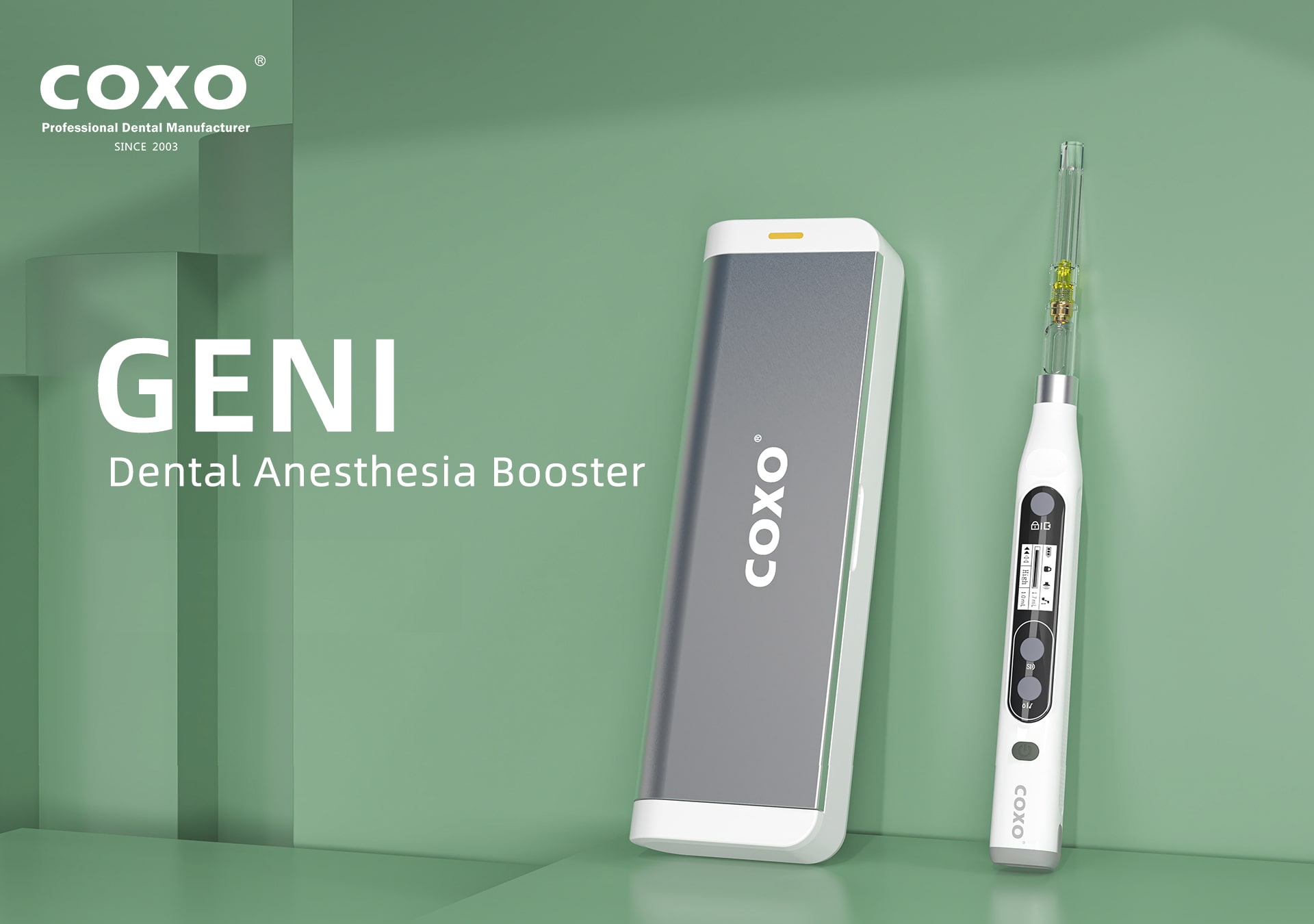 Coxo GENI Dental Anesthesia Booster