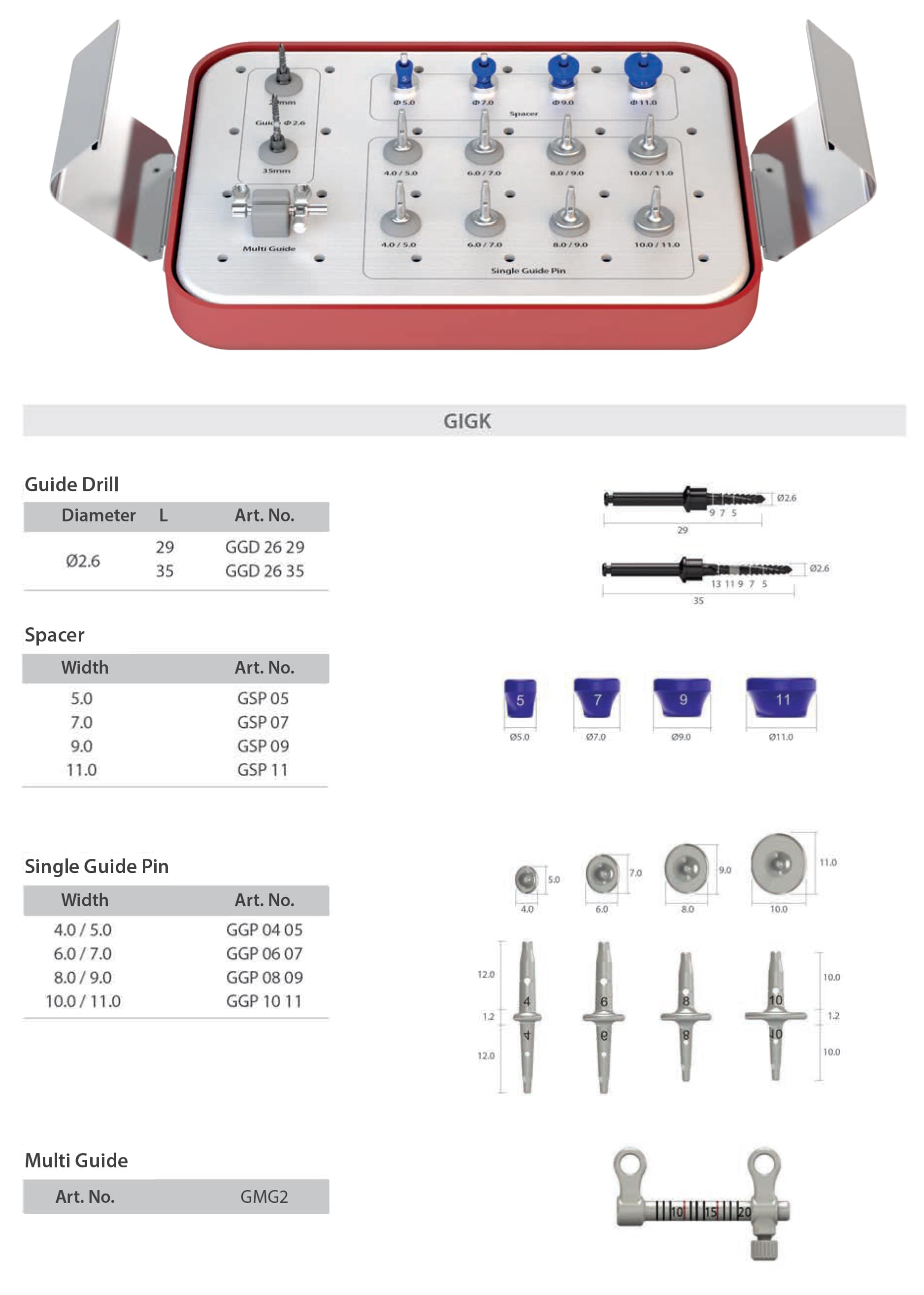 dentium implant guide  GIGK