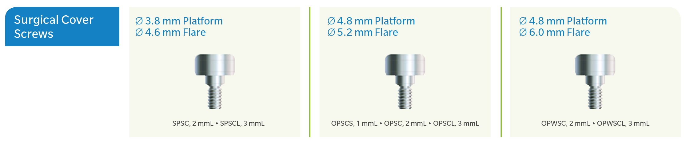 zimmer swissplus surgical cover screw