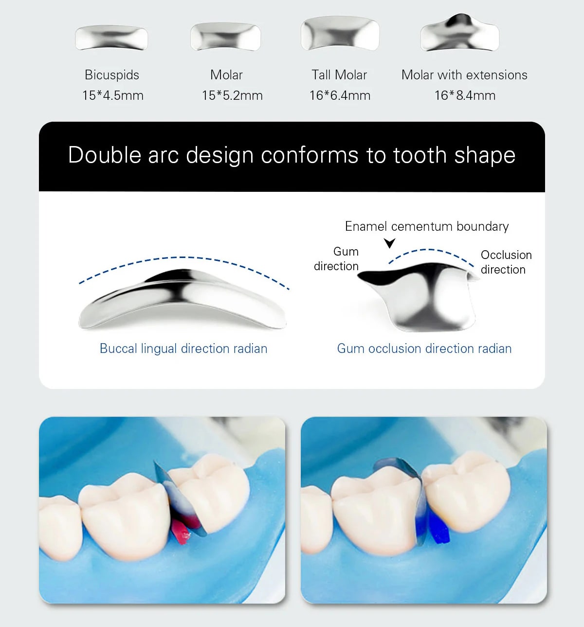 ZT Dental - Sectional Contoured Matrix