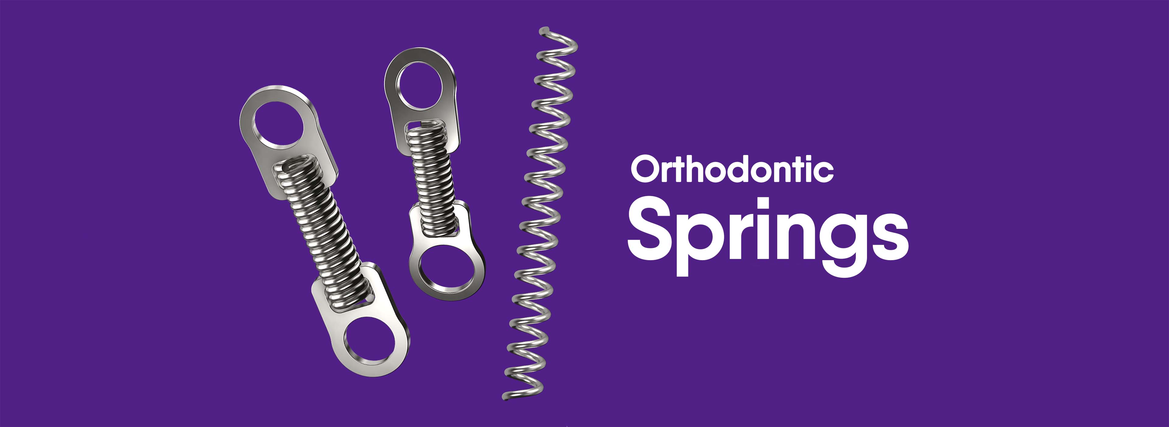 Orthometric Flexy NiTi CLOSE SPRINGS  Orthometric’s Closed Springs promote space closure with light, low intensity forces, providing the most reliable and predictable results.  These springs are ideal for mini-implants as they feature smaller retaining rings, made in the spring structure itself, preventing fracture risks.  Physical and mechanical properties: • Resilience; • Flexibility; • Biocompatibility; • Elasticity; • Outstanding memory shape; • Smooth and steady force release; • Longer activation intervals.  INDICATIONS: • Tooth retraction and space closure • Patients requiring light, controlled forces