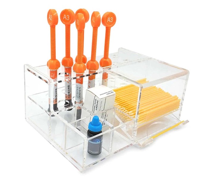 cotisen Acrylic Organizer Holder for composite and dental syringe