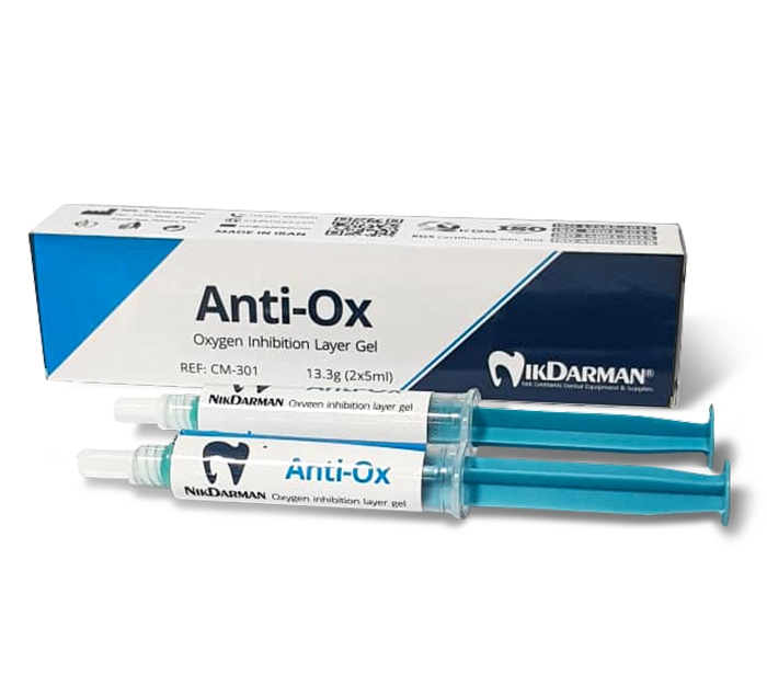 ژل گلیسیرین آنتی اکس نیک درمان آسیا nik darman anti-ox oxygen inhibiton layer gel