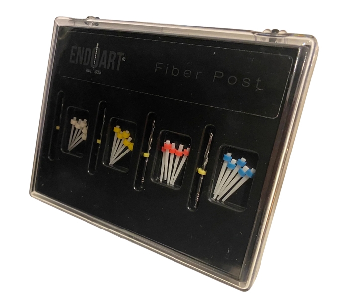 Incidental - EndoArt Glass Fiber Post Kit 20pcs + 4 Drills