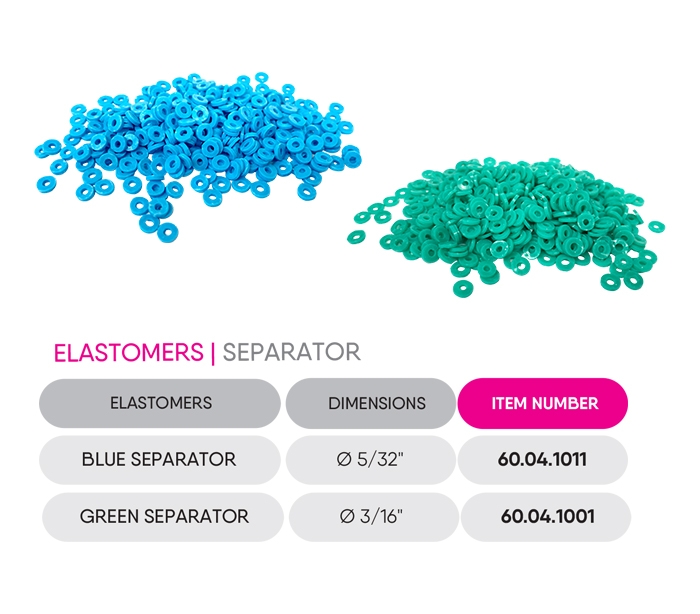 orthometric elastic separator